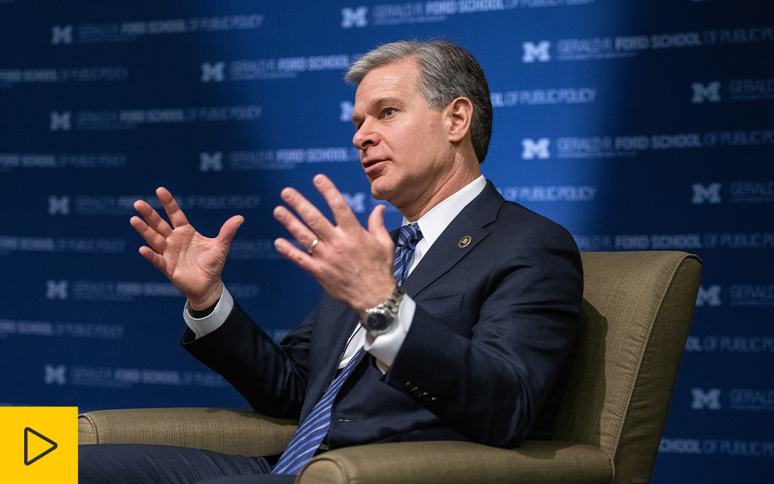 Christopher Wray event photo